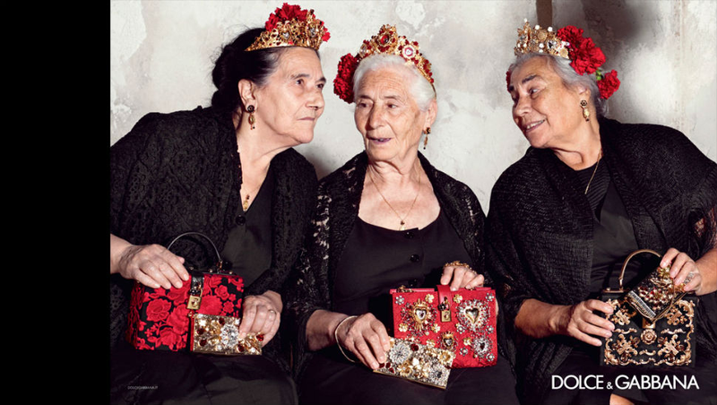 Illustration for article titled Awesome Spanish Grandmas Star in New Dolce & Gabbana Ad